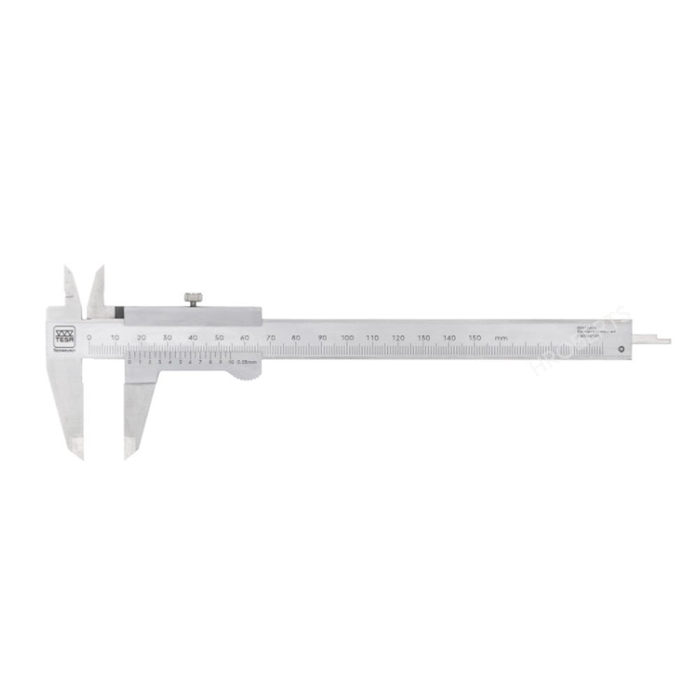 Tesa 00510073 Vernier Caliper, Range 0-150mm, Graduation 0.05mm