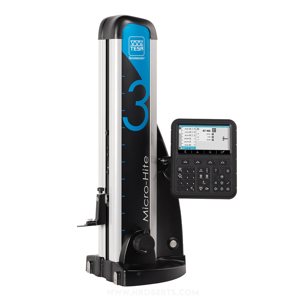 Tesa 00730073 Micro-Hite 350 Digital 2D Manual Height Gauge, Range 0 - 365mm / 0 - 14" with air cushion