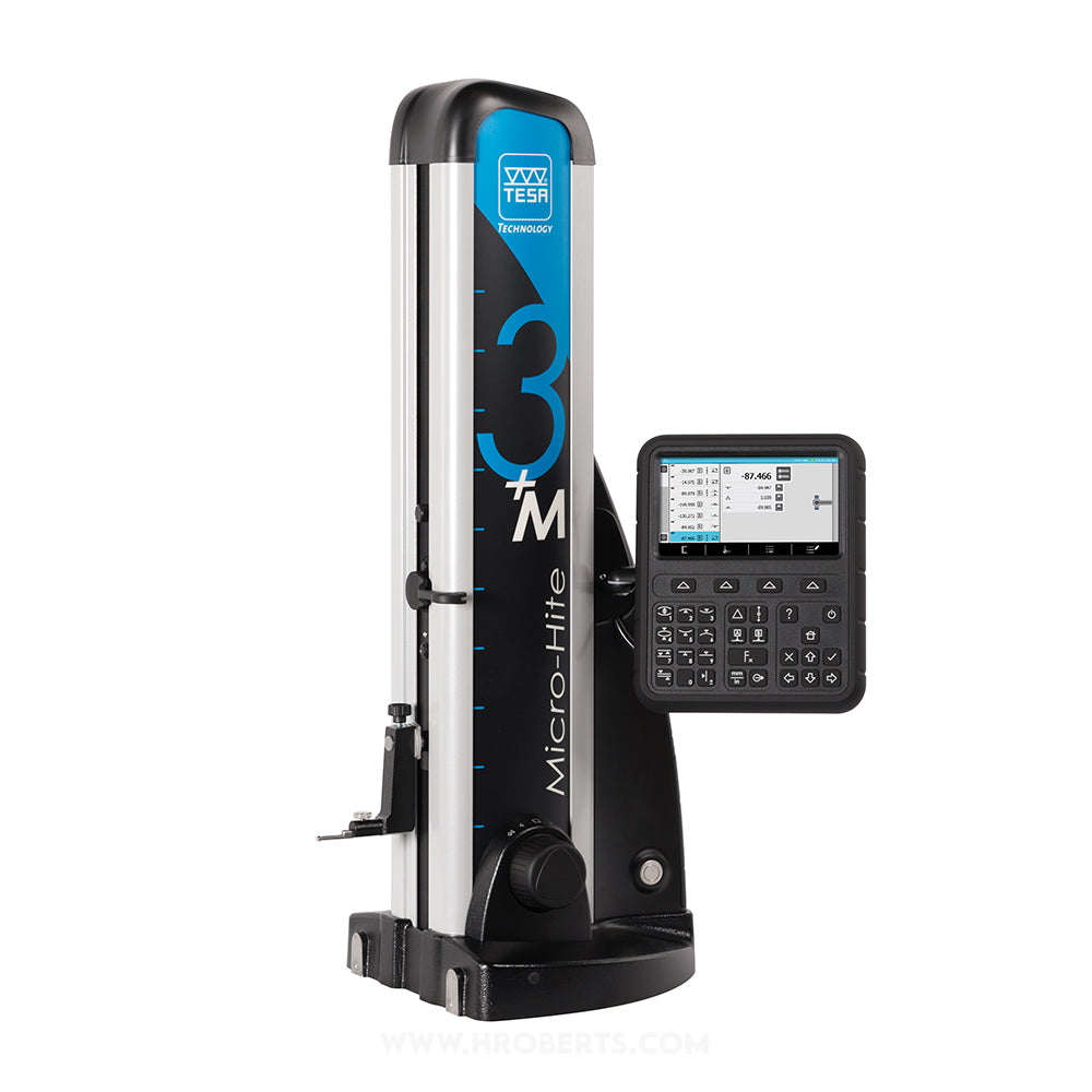 Tesa 00730079 Micro-Hite+M 350 Digital 2D Height Gauge Motorised, Range 0 - 365mm / 0 - 14", with air cushion
