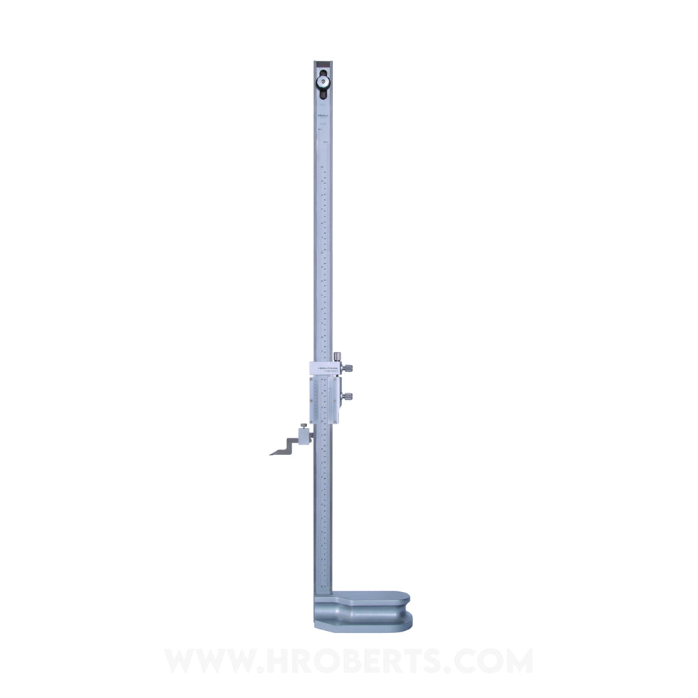 Mitutoyo 514-109 Vernier Height Gauge, Range 0-1000mm / 0-40", Graduation 0.02mm / 0.001" with Adjustable Main Scale