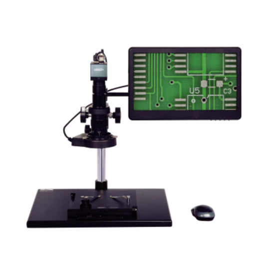 Insize 5318-MD60-XY Digital Measuring Microscope, Magnification 12.5-80x, (Basic Type, With Stage)