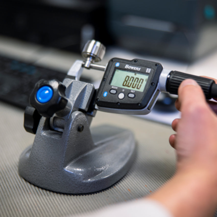 Bowers DM025 Digimic Digital Micrometer, Range 0-25mm / 0-1", Resolution 0.001mm / 0.00005"