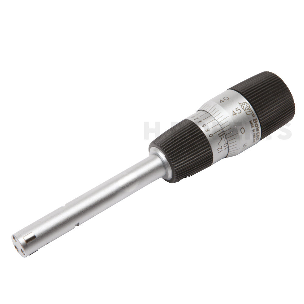 Bowers MXTA10I Analogue Bore Gauge, Range 3/8-1/2", Graduation 0.0001", 3-Point Contact, Supplied with Setting Ring and Ukas Certificate