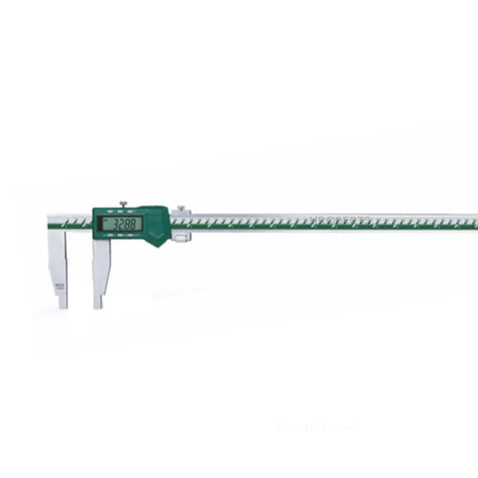Insize 1106-1502 Digital Caliper with Nib Style Jaws, Range 0-1500mm / 0-60", Resolution 0.01mm / 0.0005" Data Output