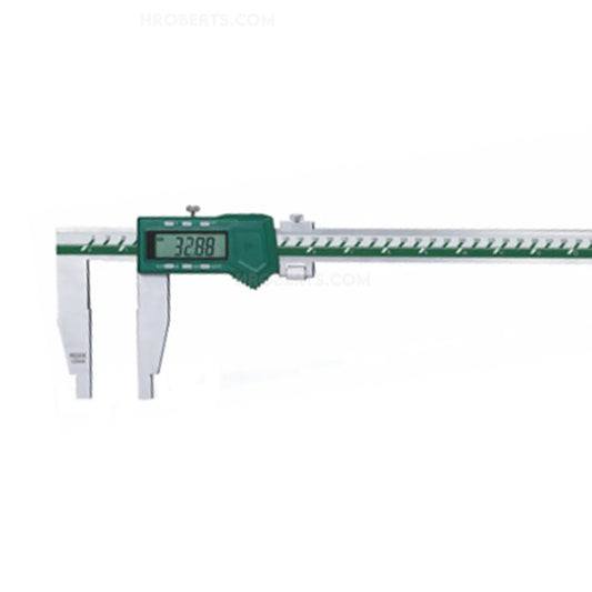 Insize 1106-301 Nib Style Digital Caliper, Range 0-300mm / 0-12", Resolution 0.01mm / 0.0005", with Data Output