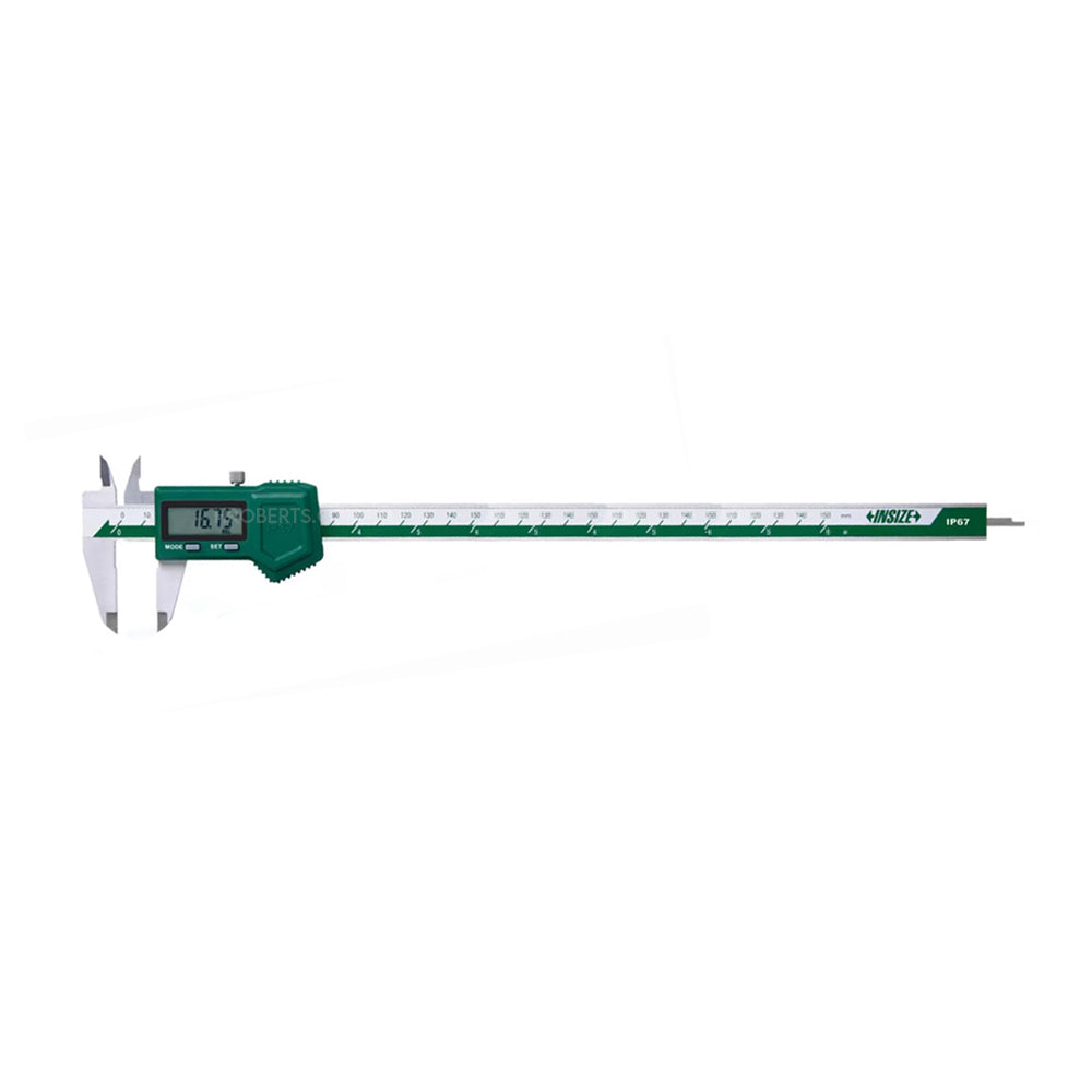 Insize 1118-300BW Digital Caliper 0-300mm / 0-12" IP67 Waterproof Digital Caliper without Thumb Roller - 1118 Series