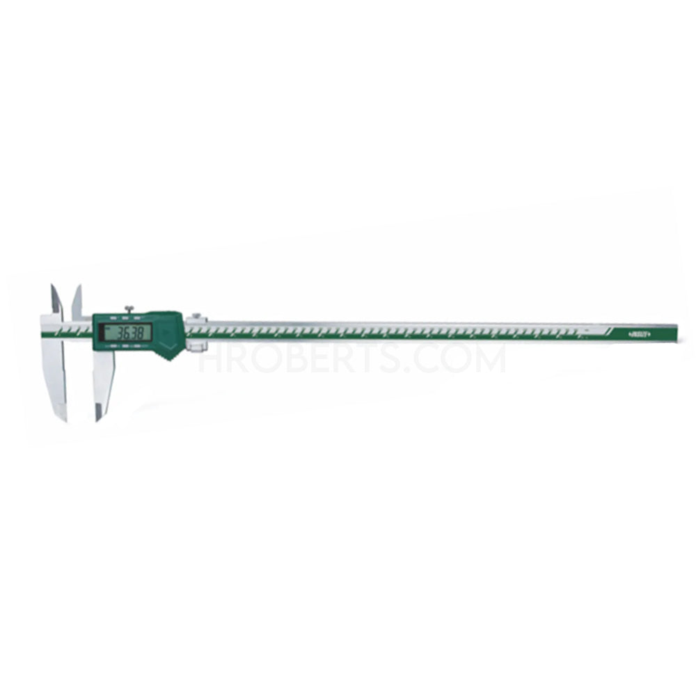 Insize 1135-451 Digital Caliper, Range 0-450mm / 0-18", Resolution 0.01mm / 0.0005", with Data Output