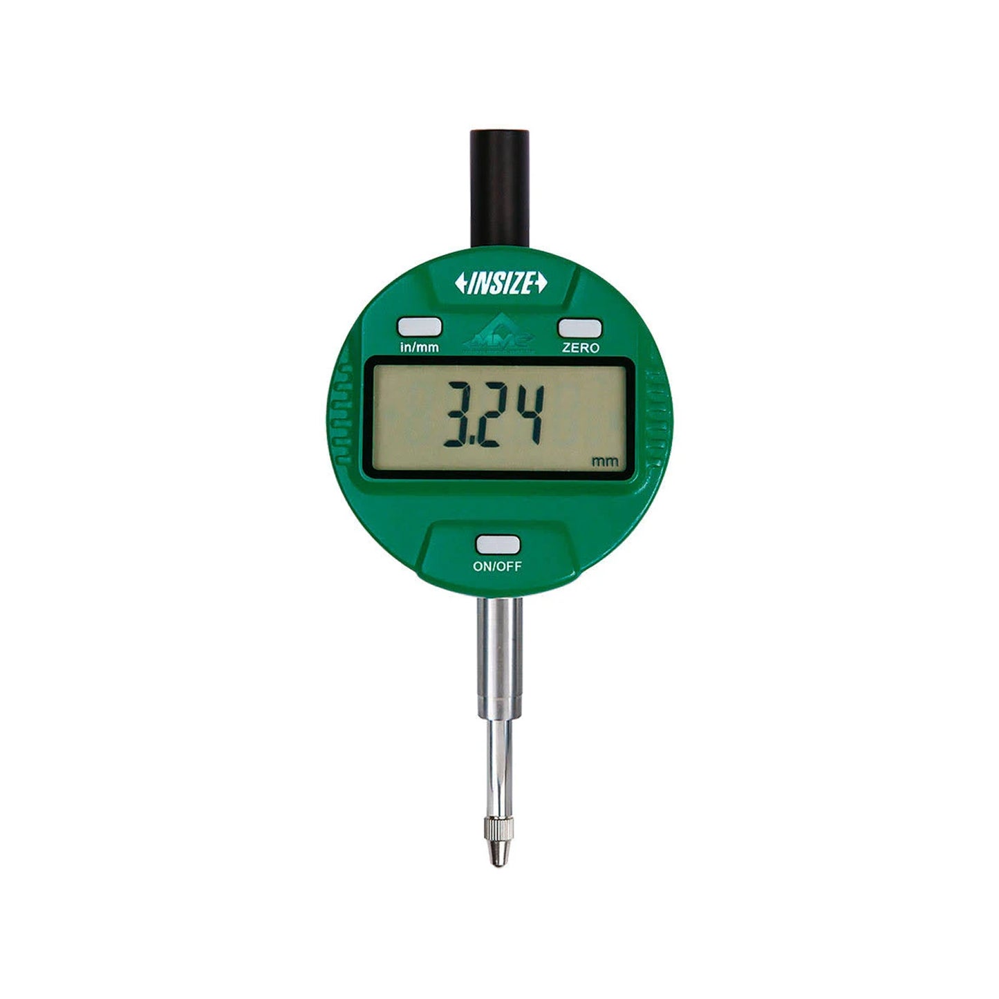 Insize 2112-10 Digital Indicator, Range 0.5" / 12.7mm, Resolution 0.0005" / 0.01mm - Lug Back