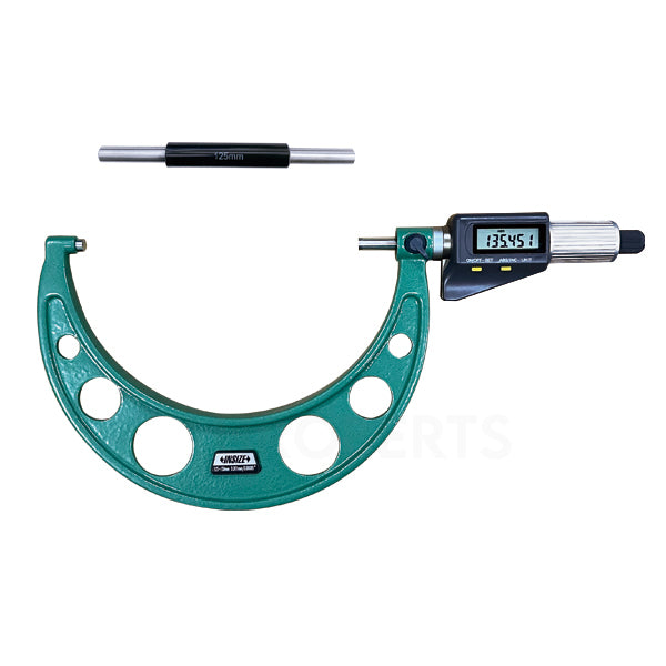 Insize 3109-150A Digital Micrometer, Range 125-150mm / 5-6", Graduation 0.001mm / 0.00005", Without Data Output