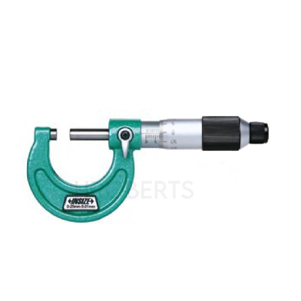 Insize 3203-1FA Micrometer, Range 0-1", Graduation 0.0001"