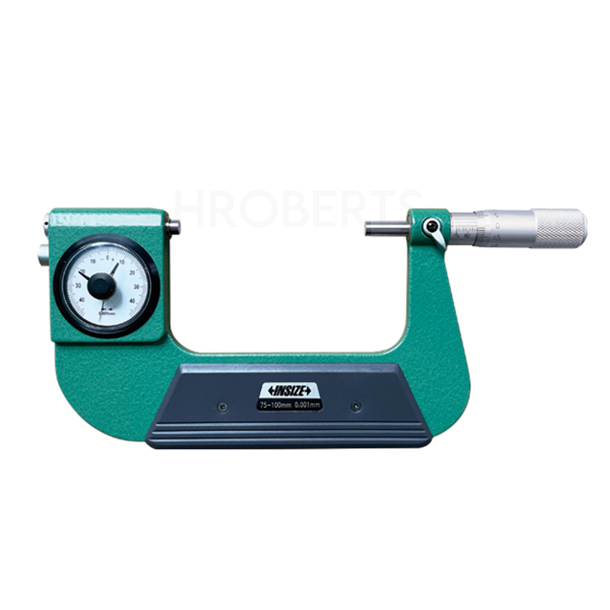 Insize 3332-100 Indicating Micrometer, Range 75-100mm, Graduation 0.001mm, Without Support