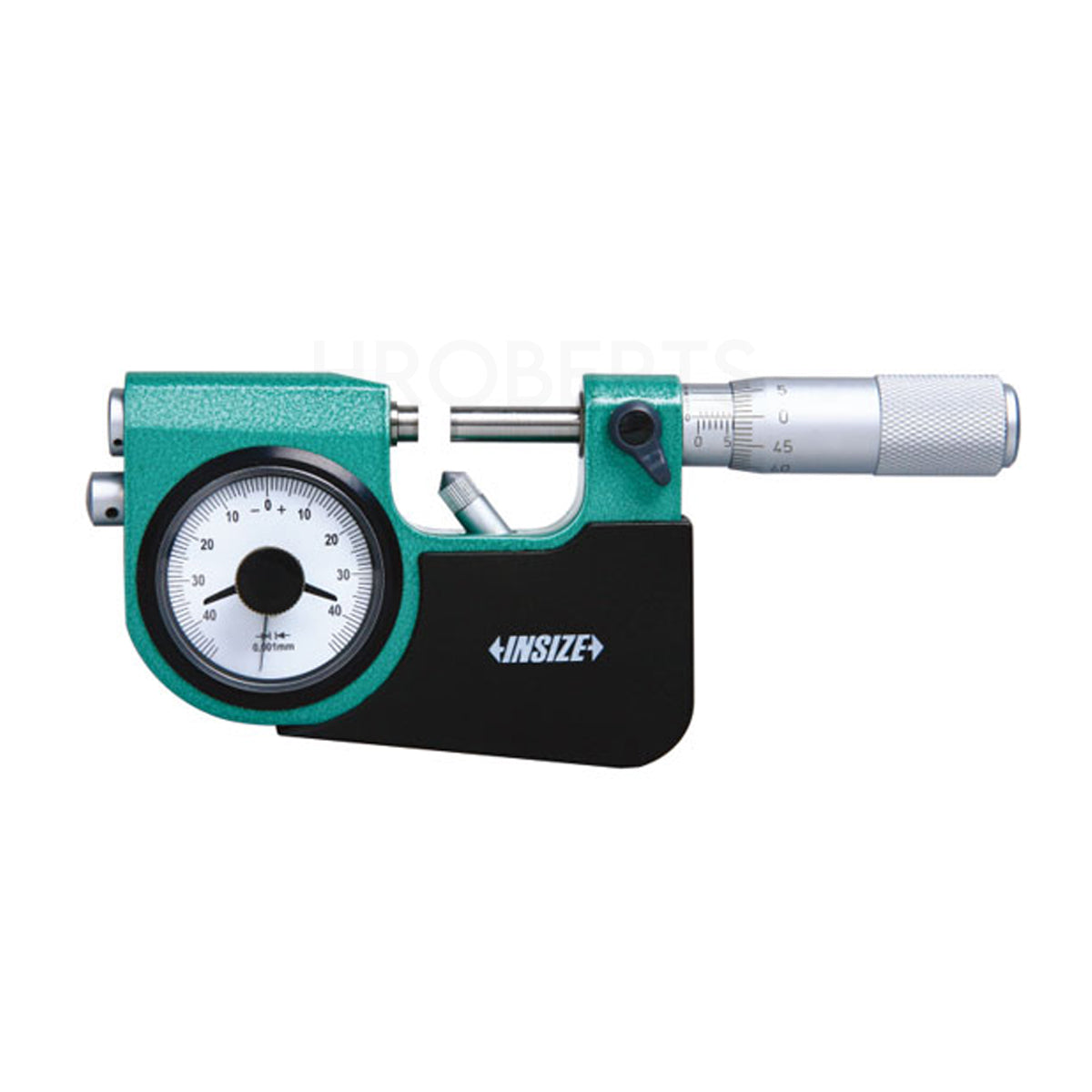 Insize 3332-25 Indicating Micrometer, Range 0-25mm, Graduation 0.001mm