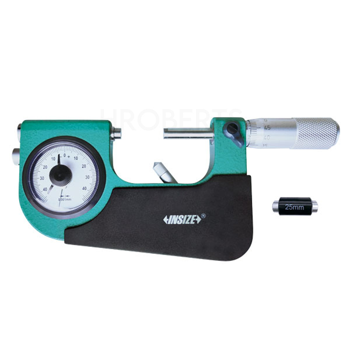 Insize 3332-50 Indicating Micrometer, Range 25-50mm, Graduation 0.001mm