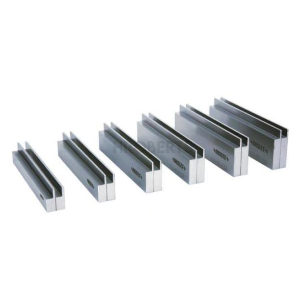 Insize  6534-6 Parallel Set - 6 Pairs - 150mm Length, 9.5mm Thickness with Step