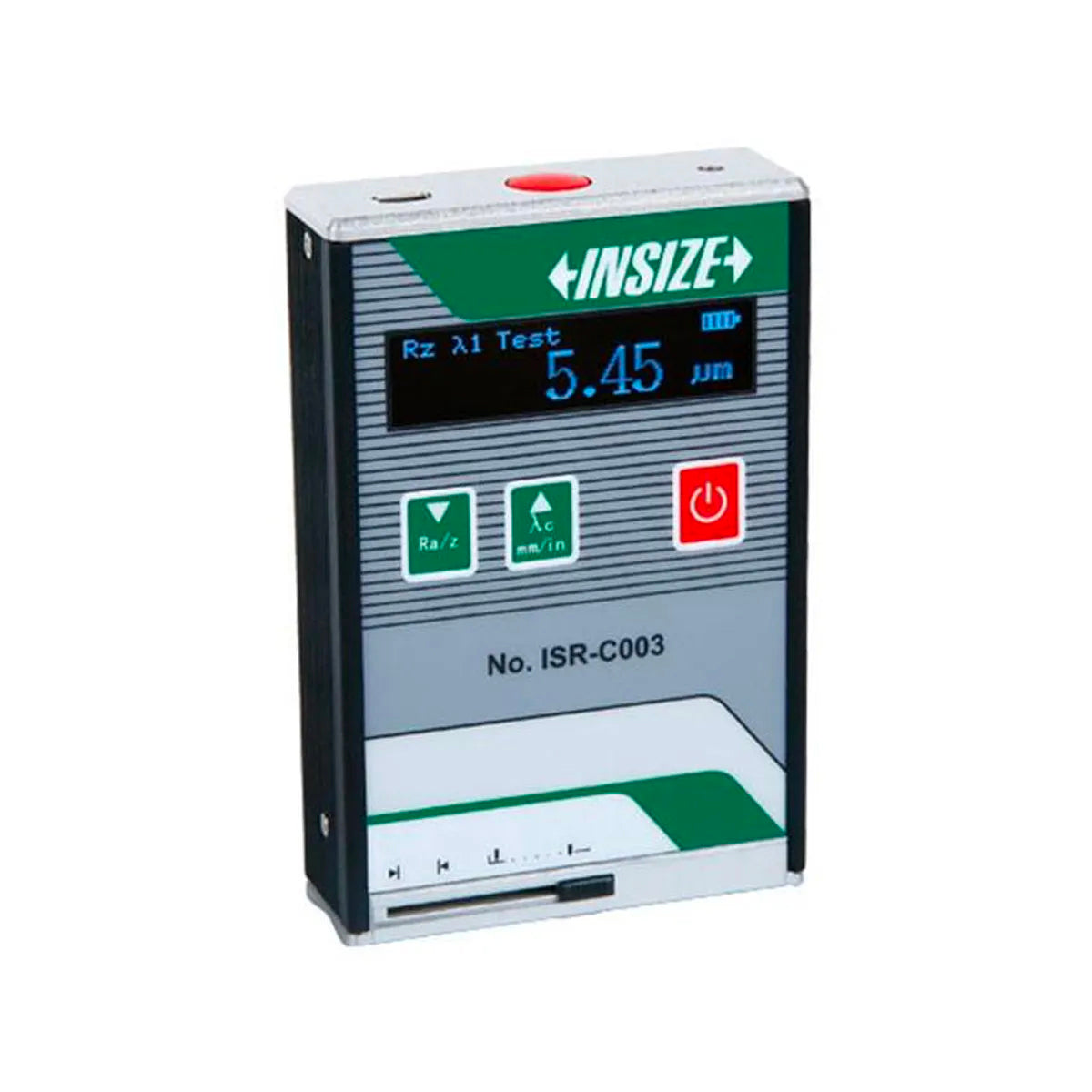 Insize ISR-C003 Surface Roughness Tester, Evaluation Length up to 5mm, Resolution 0.01µm