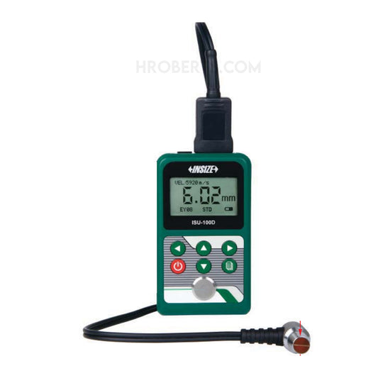 Insize ISU-100D Ultrasonic Thickness Gauge, 0.8-300mm