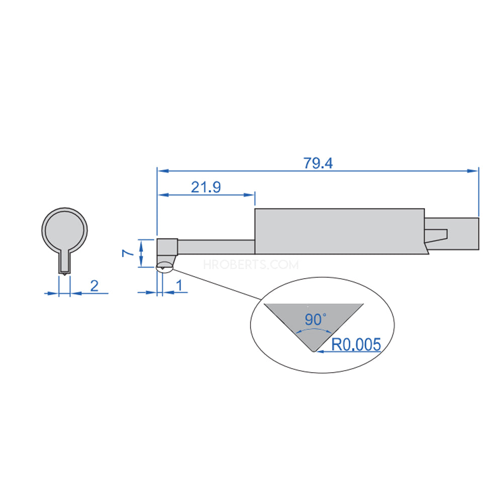 Insize SPI-ISR-C300-PROBE Standard Detector, 5µm, 90°