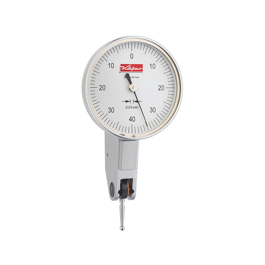 Kafer K 40 Dial Test Indicator, Graduation 0.01mm, Range 0.8mm, Scale 0-40-0, Stylus Length 12.8mm, Bezel Diameter 40mm