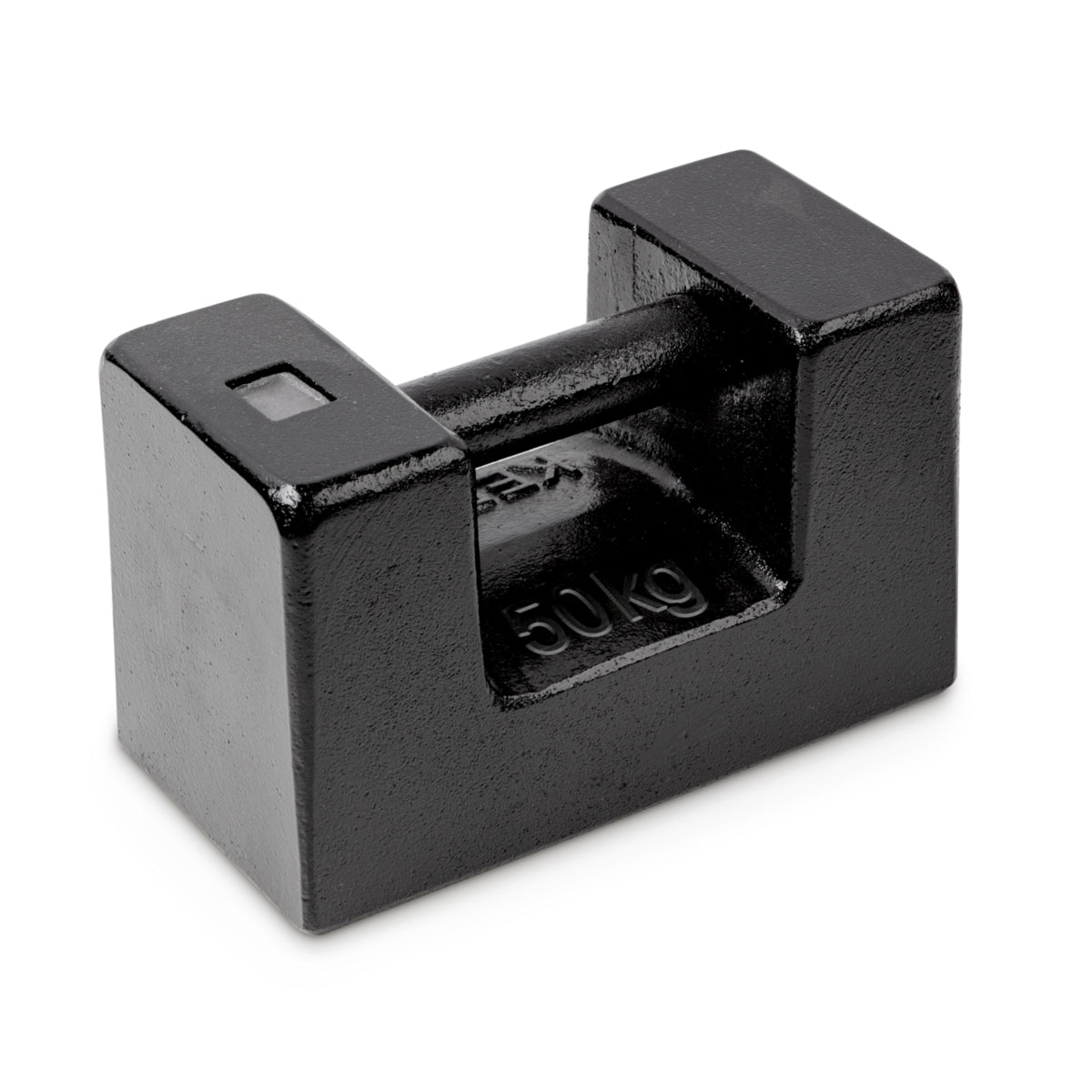 Kern 356-89 Individual weight, OIML Class M2, 50 kg, Block, cast iron lacquered