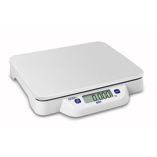Kern ECE 10K-3N Portable Battery Bench Scales, Max Weighing Capacity 10kg, Resolution 5g, Plastic Weighing Surface