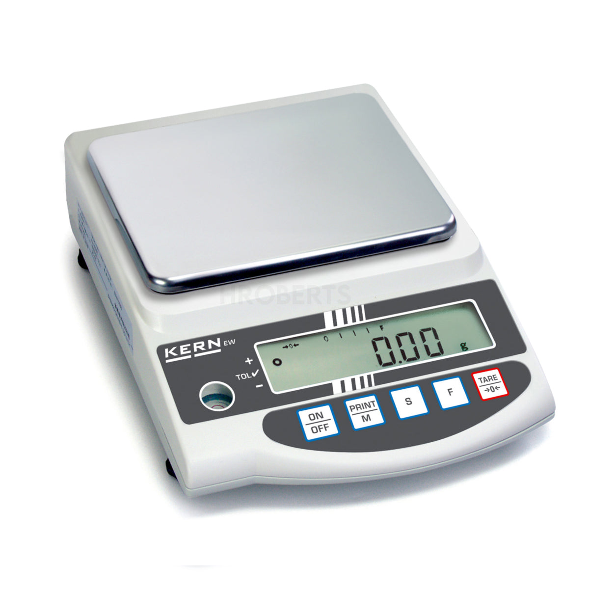 Kern EW 820-2NM Classic balance with robust tuning fork measuring system, Max Weighing Capacity 820g, Resolution 0.01g