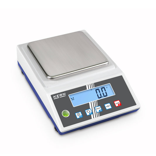 Kern PCB 2000-1 Laboratory Standard Precision Balance (IOT Ready), Max Weighing Capacity 2000g, Resolution 0.1g