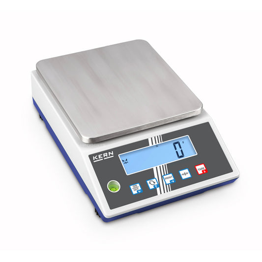 Kern PCB 6000-0 Laboratory Standard Precision Balance (IOT Ready), Max Weighing Capacity 6000g, Resolution 1g