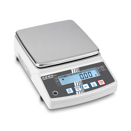 Kern PNJ 3000-2M Precision Balance with tuning fork system, Max Weighing Capacity 3000g, Resolution 0.01g, With internal Adjustment