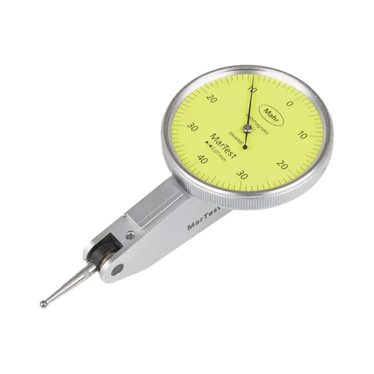 Mahr 4307200 Dial Test indicator MarTest 800 SG, Graduation 0.01mm, Range 0.8mm, Scale 0-40-0, Stylus Length 17.8mm, Bezel Diameter 38mm