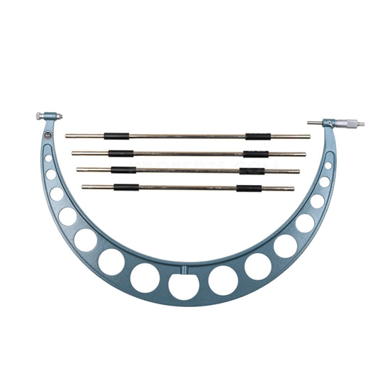 Mitutoyo 104-144A Interchangeable Anvil Micrometer, Range 500-600mm, Graduation 0.01mm