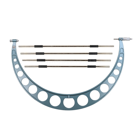 Mitutoyo 104-145A Interchangeable Anvil Micrometer, Range 600-700mm, Graduation 0.01mm