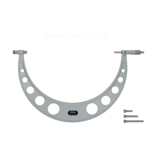 Mitutoyo 104-152 Interchangeable Anvil Micrometer, Range 12-16", Graduation 0.001"