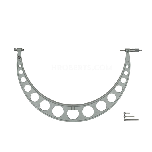 Mitutoyo 104-154 Interchangeable Anvil Micrometer, Range 20-24", Graduation 0.001"