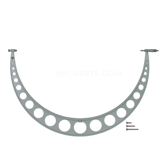 Mitutoyo 104-157 Interchangeable Anvil Micrometer, Range 32-36", Graduation 0.001"