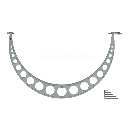 Mitutoyo 104-204 Interchangeable Anvil Micrometer, Range 30-36", Graduation 0.001"