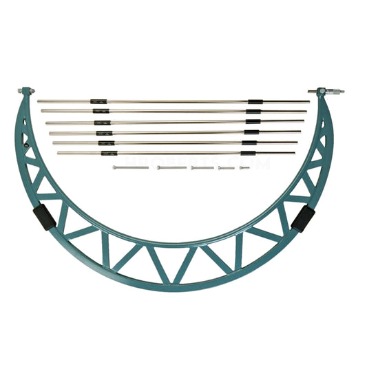 Mitutoyo 104-205 Interchangeable Anvil Micrometer, Range 36-42", Graduation 0.001"