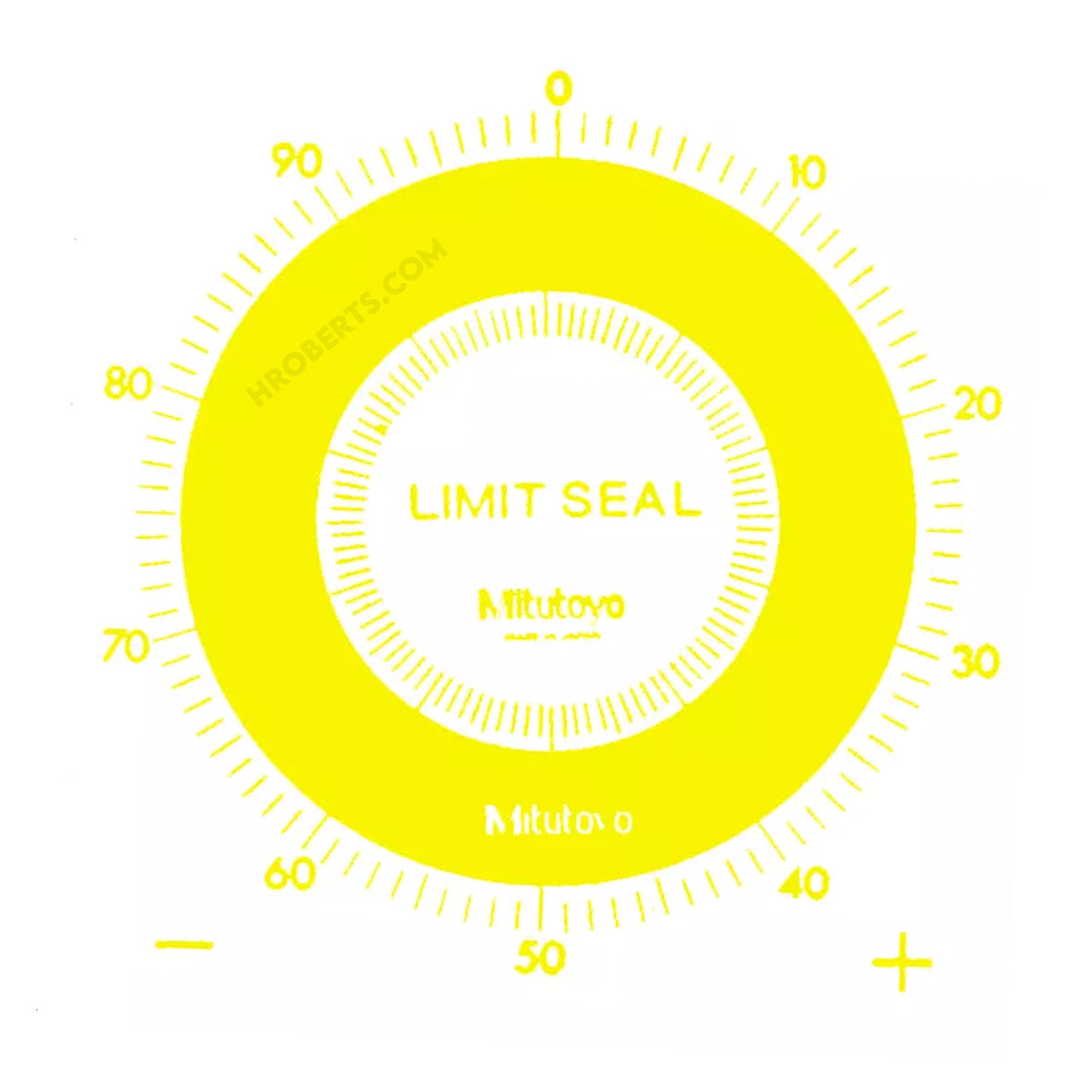 Mitutoyo 136422 Limit Stickers Yellow ( 10 Sheets )