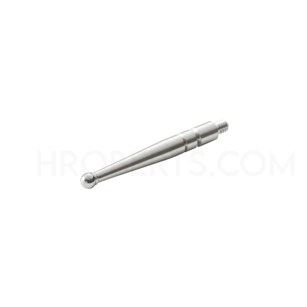 Mitutoyo 137557 Carbide Stylus 2mm Ball Diameter, Length 18.7mm