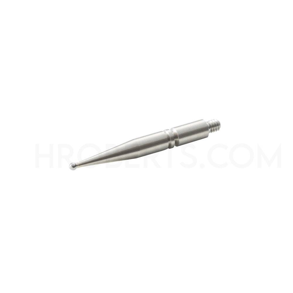 Mitutoyo 137558 Carbide Stylus 1mm Ball Diameter, Length 18.7mm