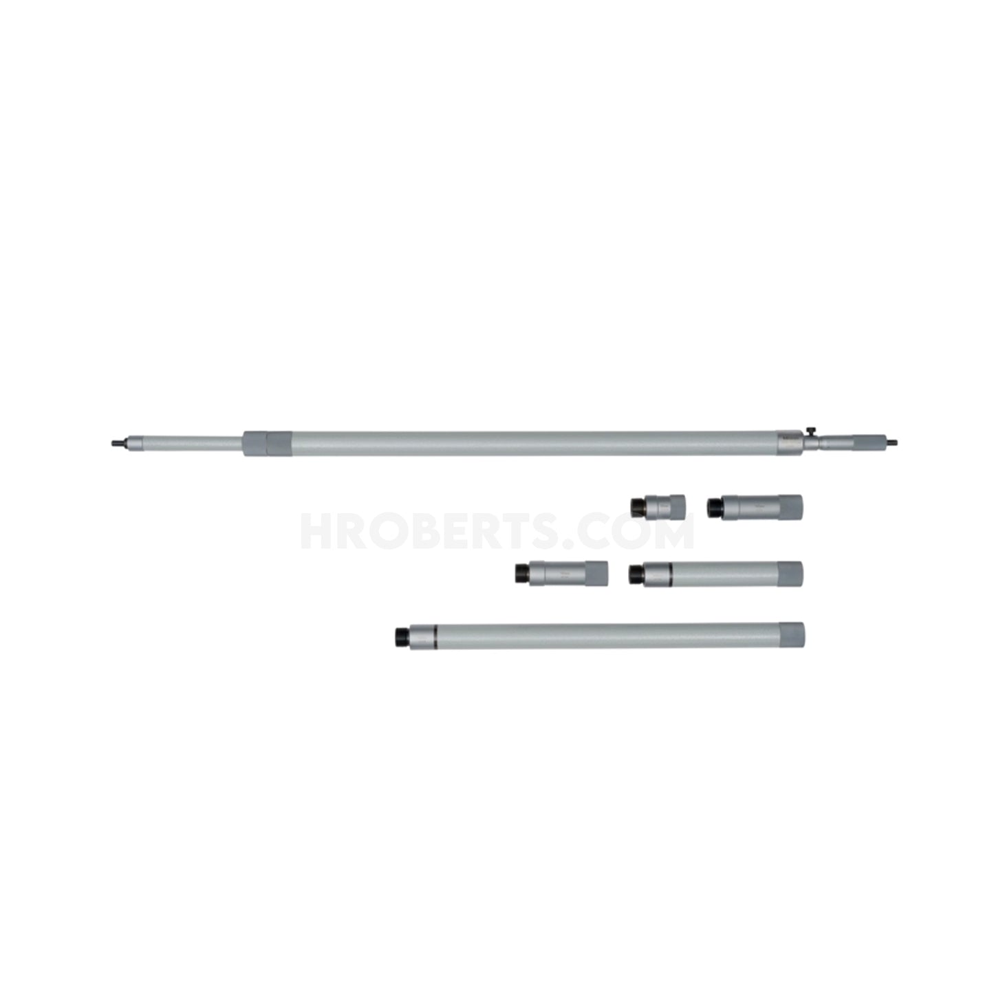 Mitutoyo 140-157 Long Range Extension Tube Inside Micrometer, Range 1000-2000mm, Graduation 0.01mm