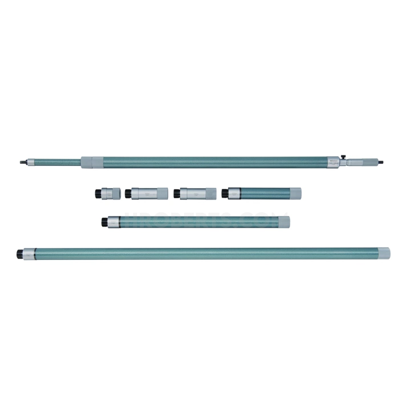 Mitutoyo 140-161 Long Range Extension Tube Inside Micrometer, Range 40-80", Graduation 0.001"