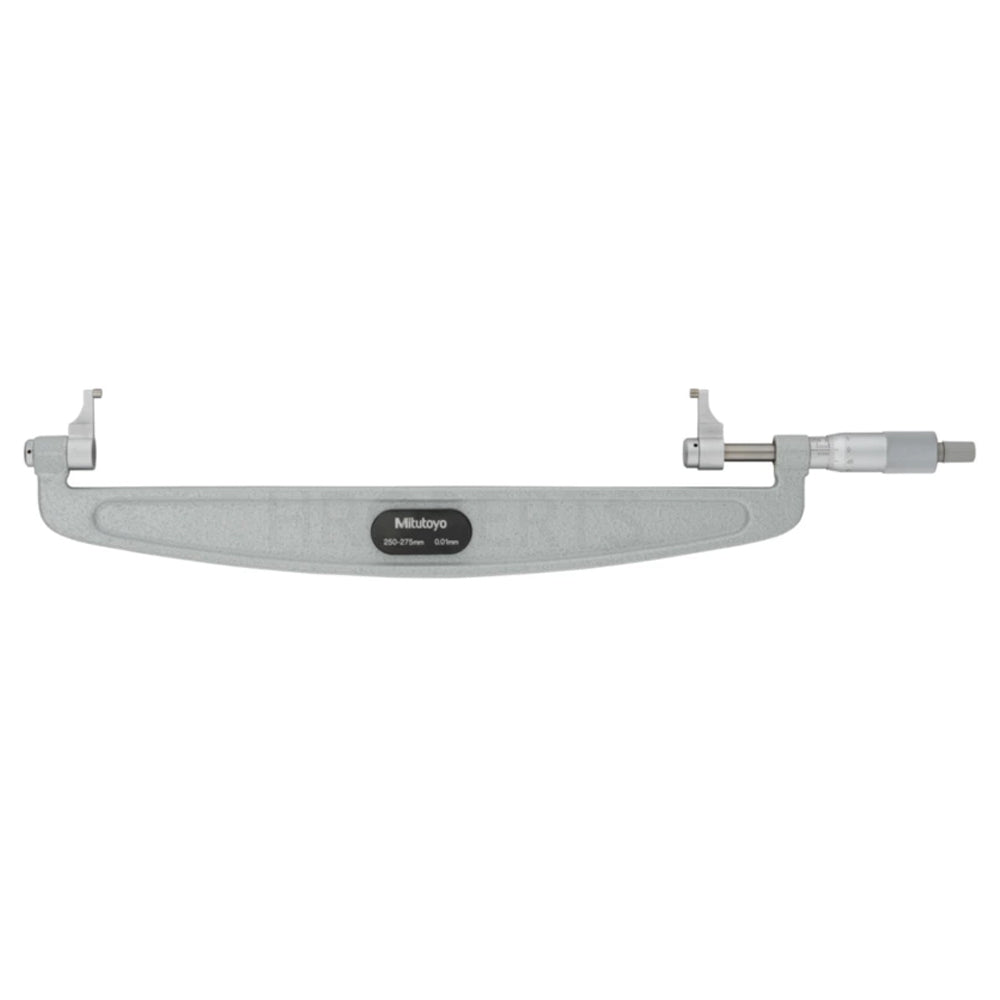 Mitutoyo 143-111 Caliper Jaw Type Micrometer, Range 250-275mm, Graduation 0.01mm