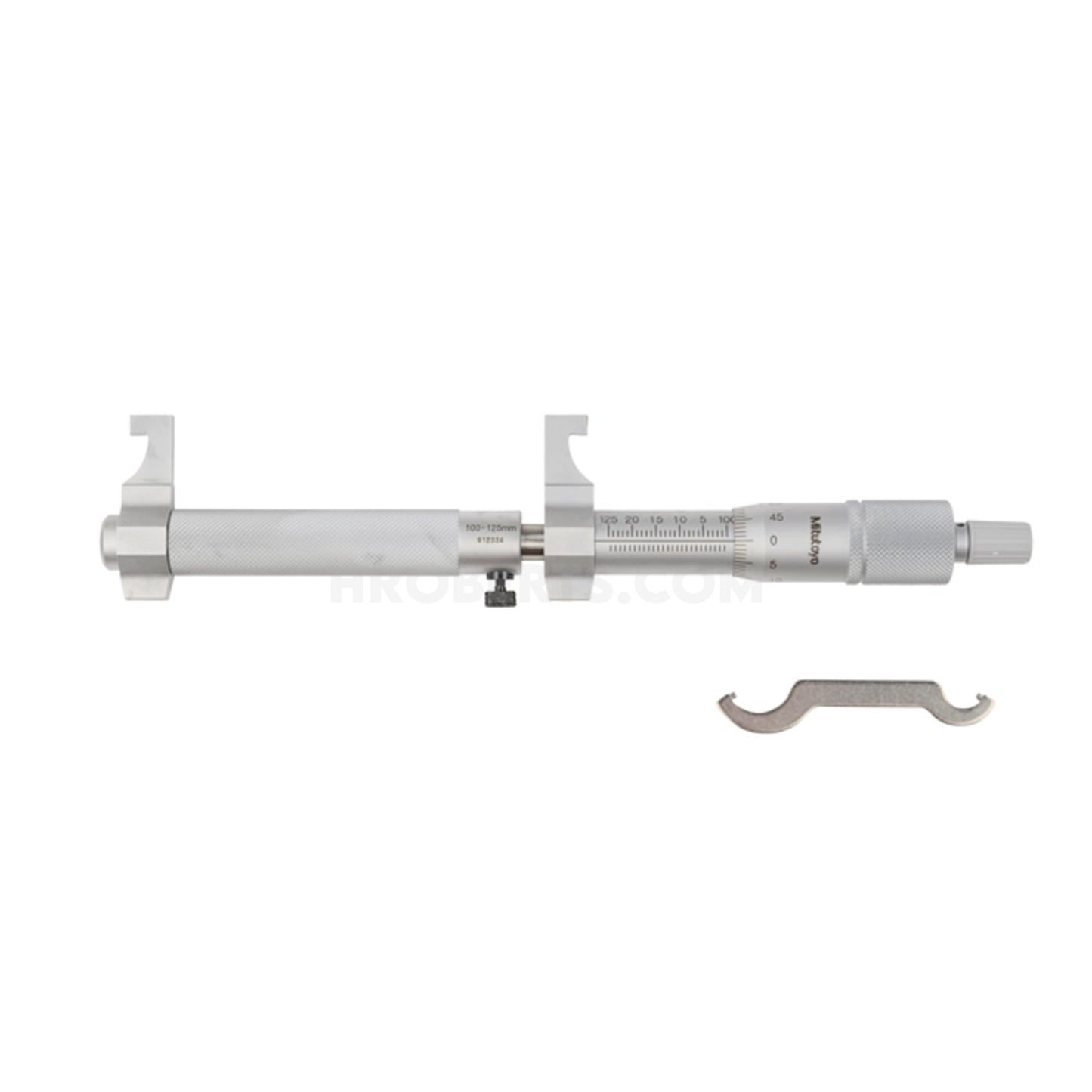 Mitutoyo 145-189 Caliper Jaw Inside Micrometerr, Range 100-125mm, Graduation 0.01mm