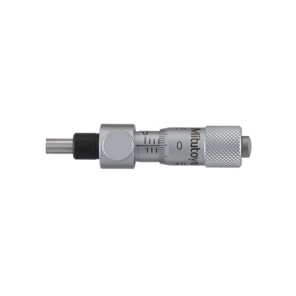 Mitutoyo 148-220 Locking Screw Micrometer Head, Range 0-6.5mm, Graduation 0.01mm