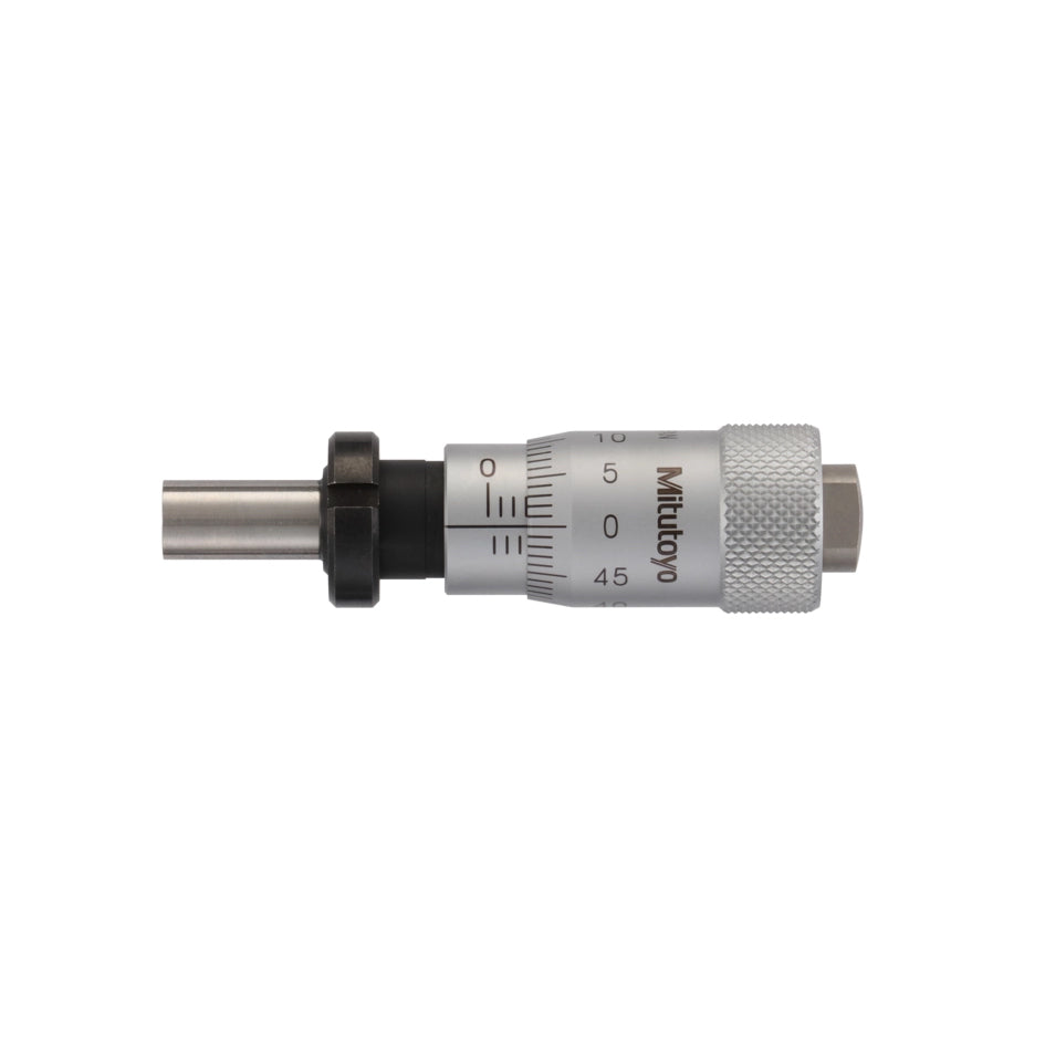 Mitutoyo 148-308 Short Body Micrometer Head, Range 0-6.5mm, Graduation 0.01mm