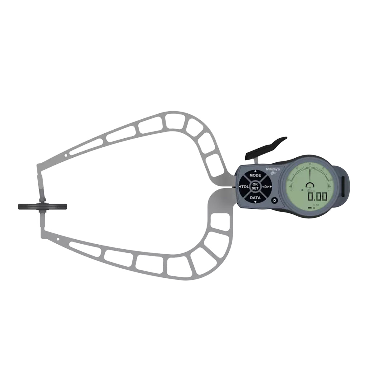 Mitutoyo 209-956 Digimatic Digital Outside Caliper Gauge, Range 0-50mm, Resolution 0.001mm, 0.002mm, 0.005mm,0.01mm, 0.02mm, 0.05mm
