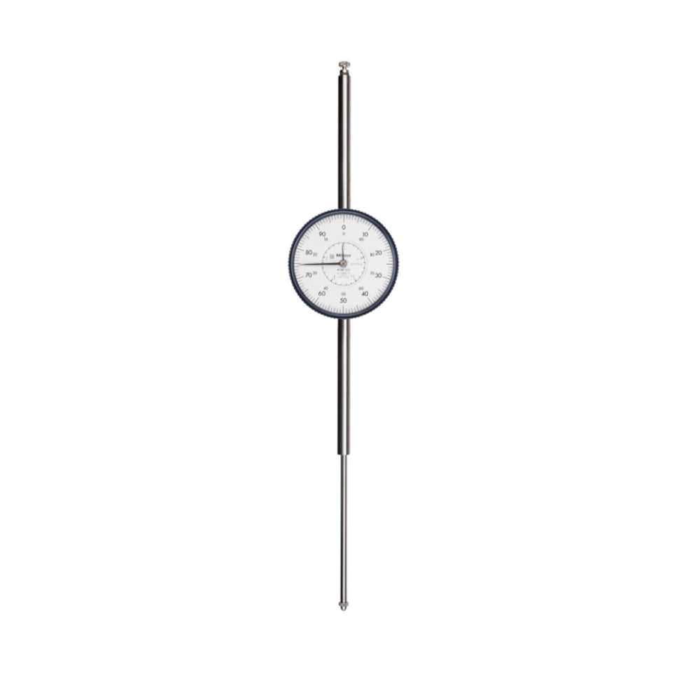 Mitutoyo 3428A-19 Dial Indicator, Graduation 0.001", Range 4.0", Scale 0-100, Bezel Diameter 3.07"