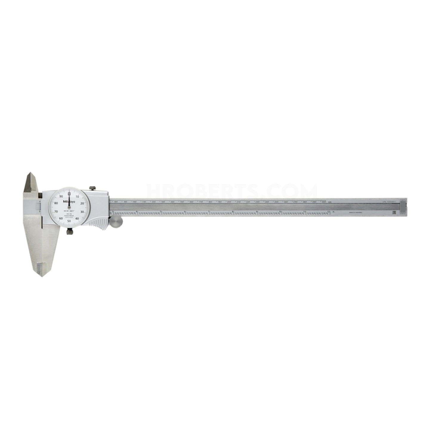 Mitutoyo 505-746 Dial Caliper, Range 0-12", Graduation 0.001"