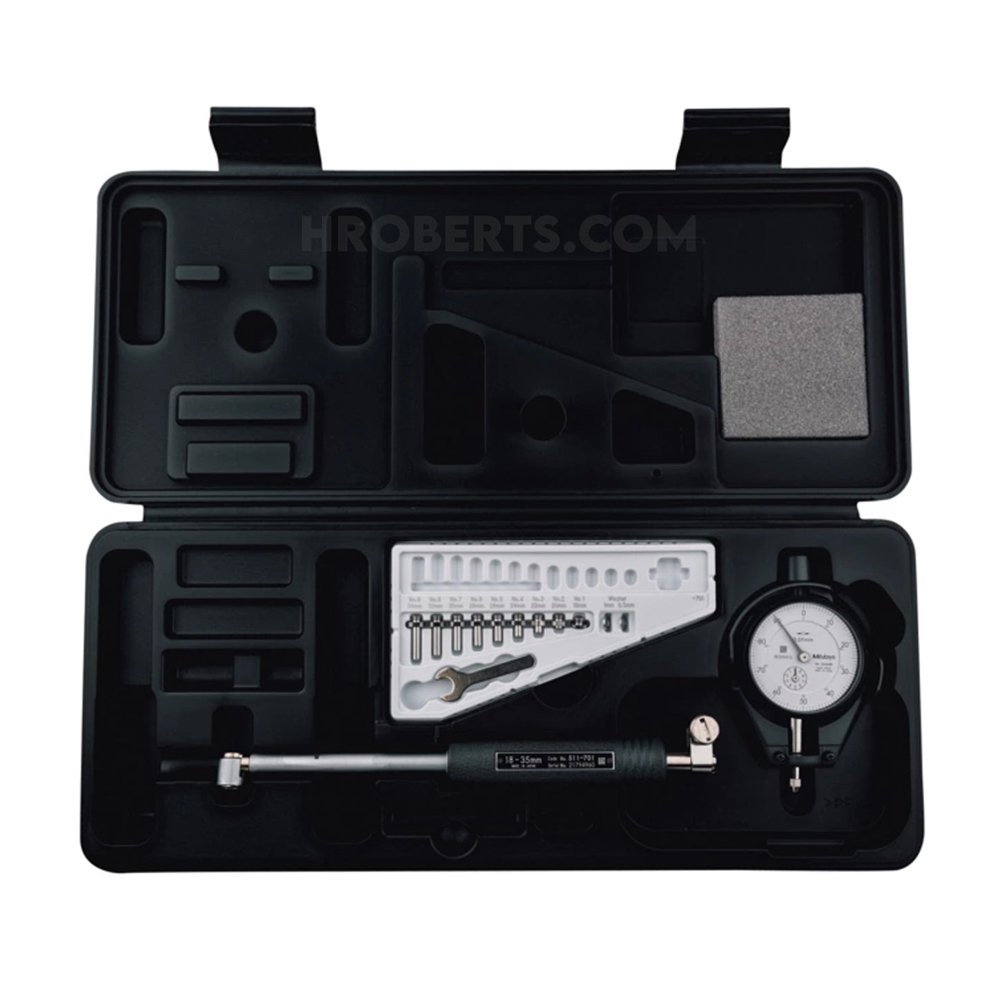 Mitutoyo 511-711-20 Bore Gauge, Range 18-35mm, Graduation 0.01mm, Probe Depth 100mm
