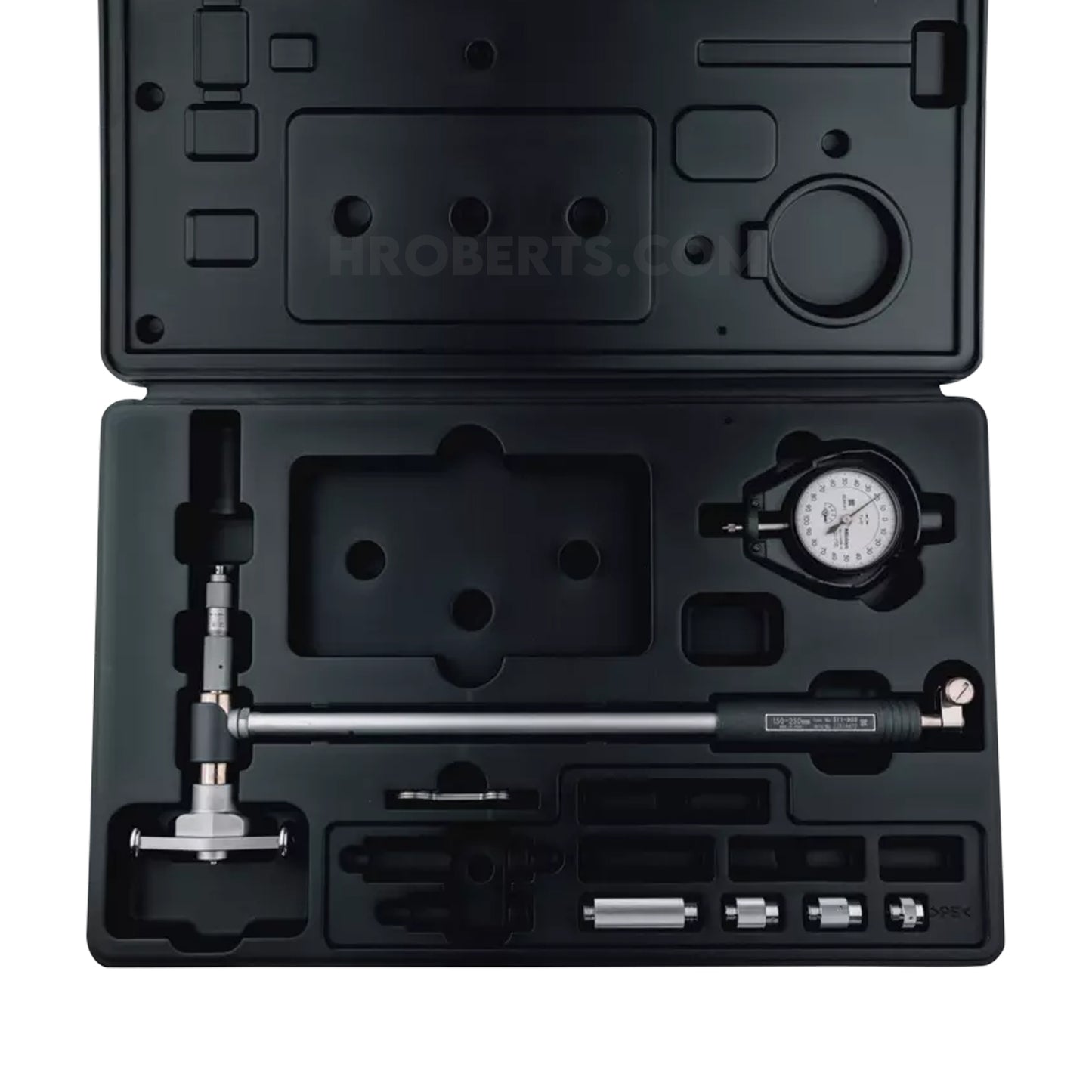 Mitutoyo 511-825-20 Micrometer Head Bore Gauge, Range 150-250mm, Graduation 0.001mm, Probe Depth 250mm